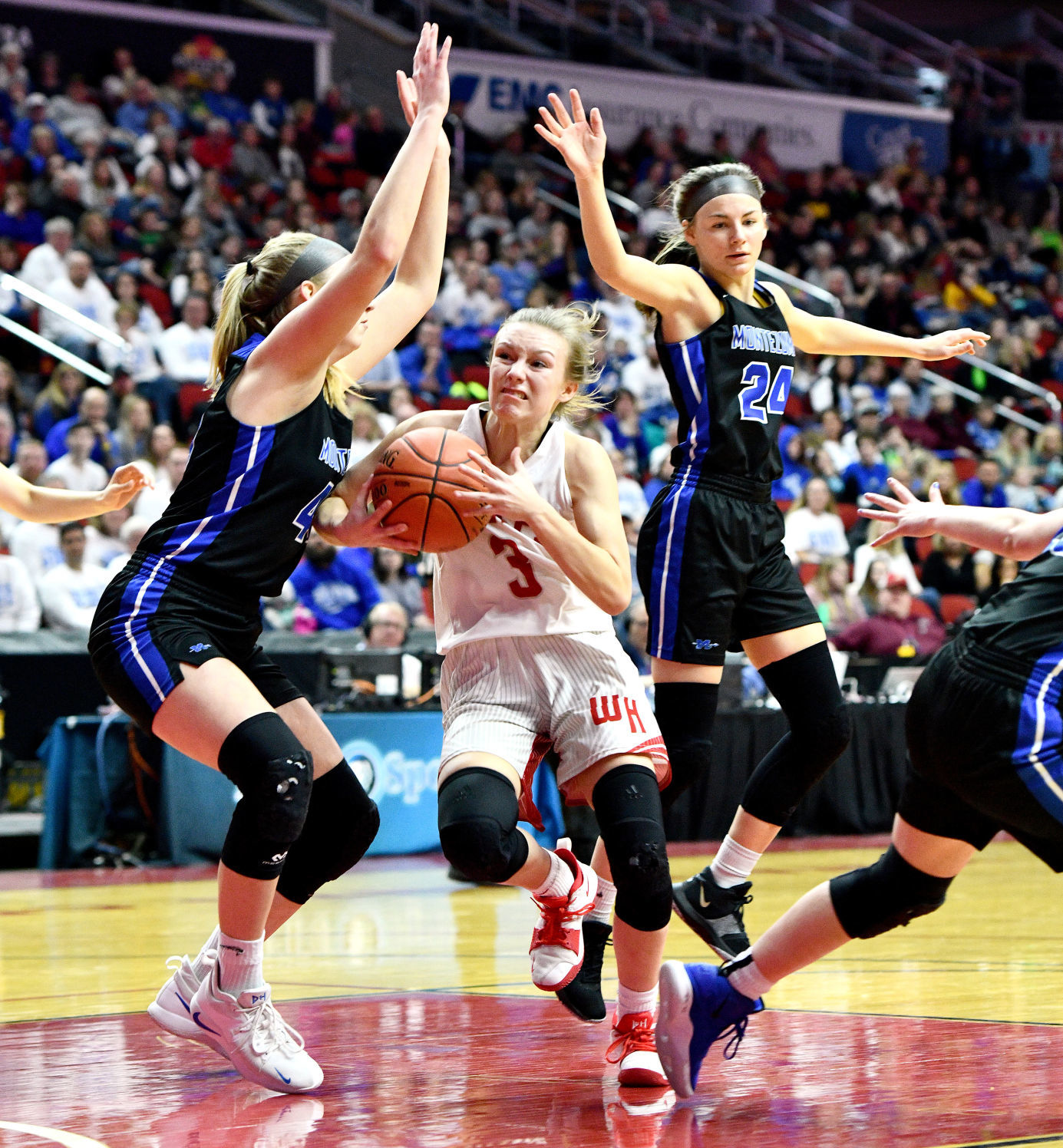 West Hancock vs Montezuma girls state basketball
